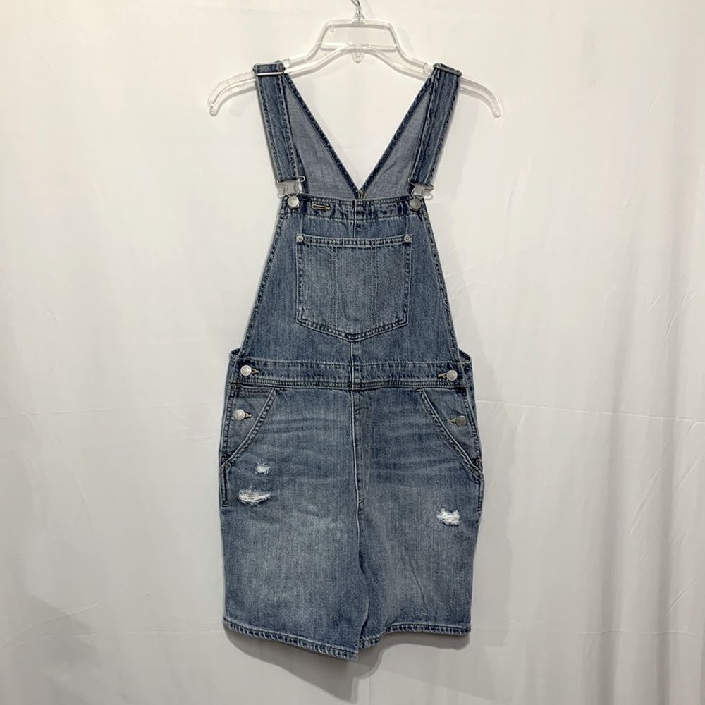GAP shortall short jean overalls